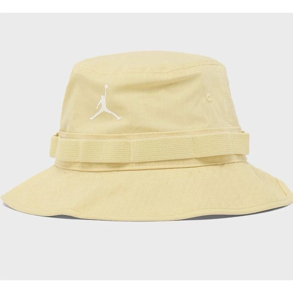MENS JORDAN APEX BUCKET HAT HM5753-010 - Lemon-  OUTDOOR UNISEX NEW-SIZE L